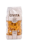 Begliuteniniai kukurūzų fusilli makaronai 450 g - Civita