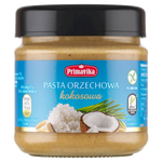 Be gliuteno žemės riešutų ir kokoso kremas 190 g – Primavika