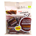 BIO kakavinės karamelės be pieno ir glitimo, 100 g – Me Gusto