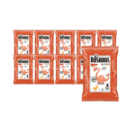 RINKINYS 10 x Dinosaurs kečupo skonio kukurūzų traškučiai BE GLITIMO. BIO 4x15 g