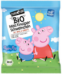 Obuolių ir morkų kukurūzų traškučiai BIO 30 g Peppa Pig