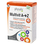 Multivit a - z išsami formulė, maisto papildas, 45 tablečių – Physalis
