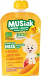 Vaisių ir daržovių putėsiai bananų obuolių morkų BIO 100 g