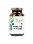 Chlorella + Spirulina bio maisto papildas 300 tablečių 120 g (400 mg) - Batom