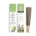 Indiški smilkalai „Baltoji šalavija“ (10 vnt.) 16 g – Your Candle