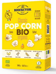 Mikrobangų krosnelėje ruošiami sūrūs popkornai be glitimo BIO 3 x 90g - Biofactor