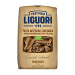 Integrale Penne Rigate viso grūdo BIO makaronai 500 g - Liguori