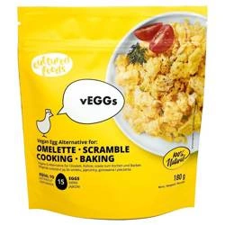 "vEGGs Omelette" - augalinis kiaušinių pakaitalas iš "Cultured Foods", 180 g