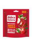 Mini obuolių ir cinamono batonėliai be pridėtinio cukraus (6 x 18 g) 108 g - Geros kalorijos