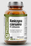Raudonieji dobilai (500 mg) 8% izoflavonų maisto papildas 60 kapsulių - Pharmovit (švari etiketė)