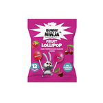 Lolli Pop rutuliukų formos braškių ir vyšnių skonio ledinukai be pridėtinio cukraus 120 g – Bunny Ninja