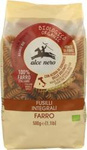 Makaronai (pilno grūdo spelta) fusilli BIO 500 g