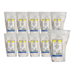 RINKINYS 10 x Natūrali Klodavos rupi akmens druska 1 kg