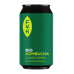 Kombučia žalioji arbata be glitimo bio 330 ml - Forever Young Kombucha