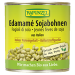Edamame pupelės sūryme BIO 200 g (130 g) (skardinė) – Rapunzel