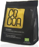 Bananai šokolade 70 % BIO 70 g