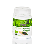 Spirulina Platensis (250 mg) maisto papildas 1200 tablečių BIO - Bio Organic Foods