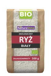 Ilgagrūdžiai baltieji ryžiai BIO 500 g - Naturavena