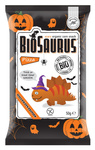 Ekologiški kukurūzų traškučiai Dinozaurai HALLOWEEN picos skonio, be glitimo, 50 g – Biosaurus
