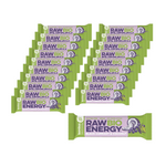 RINKINYS 20 x RAW ENERGY batonėlis BIO juodieji serbentai-kokosai NON-GMO. BIO 50 g