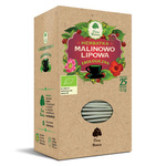 Liepų ir aviečių arbata BIO (25 x 2,5 g) 62,5 g - Dary Natury