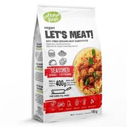 Mėsa! Augalinis mėsos pakaitalas su "Cultured Foods" prieskoniais, 150G