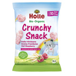 Holle Ekologiški kukurūzų ir avižų pūstainiai su avietėmis ir bananais, be pridėtinio cukraus, be glitimo, 30 g