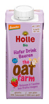 Ekologiškas avižų gėrimas su braškėmis, mėlynėmis ir bananais, be pridėtinio cukraus, be glitimo, 200 ml – Holle