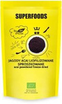 Liofilizuotų acai uogų milteliai BIO 100 g