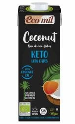 Keto mažai angliavandenių neturintis glitimo kokosų gėrimas BIO 1 l - Ecomil