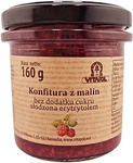 Eritritritu saldintas aviečių džemas be cukraus 160 g