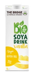 Sojų pupelių vanilės skonio be glitimo Bio 1 l - The Bridge