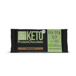 Keto baltyminis šokoladas su sūdytos karamelės skonio bio 40 g - COCOA