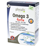 Omega 3 forte maisto papildas 60 kapsulių - Physalis