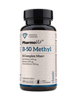 Vitaminas B-50 Metil B-kompleksas Max+ maisto papildas 60 kapsulių 40,2 g - Pharmovit (klasikinis)