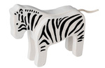 Bambukinė zebra nuo 24 mėnesių (9 x 3,5 x 4 cm) – EverEarth