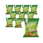 RINKINYS 10 x Daržovių traškučiai be glitimo BIO 25 g - Vegee