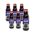 RINKINYS 6 x 100 % ARONIJOS SUKREMOS 750 ml - NATURAVENA