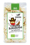 Ekologiški skrudinti kokosų traškučiai 150 g – Bio Planet