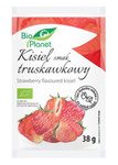 Braškių skonio želė su braškėmis - be cukraus BIO 38 g - Bio Planet