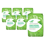 RINKINYS 6 x kvietiniai ryžių miltai BIO 1 kg