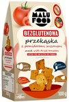Užkandis su saulėje džiovintais pomidorais be glitimo, be cukraus 100 g
