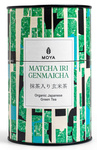 Japoniška Ekologiška žalioji arbata Matcha Iri Genmaicha 60 g – Moya Matcha