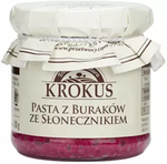 Burokėlių pasta be glitimo su saulėgrąžų sėklomis 180 g - Krokus