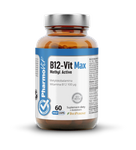 Vitaminas B12 maisto papildas 60 kapsulių 17,4 g (švari etiketė) - Pharmovit