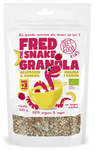 Granola su ananasais ir bananais ekologiška 200 g (Fred the snake) – Diet-Food