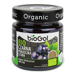 Juodieji serbentai su chia BIO 200 g – Biogol