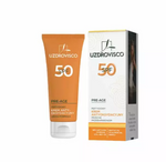 Antioksidacinis peptidinis veido kremas nuo hiperpigmentacijos SPF 50 ml - UZDROVISCO (Pre-age)