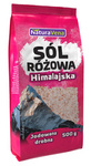 Himalajų rožinė druska smulkiai malta joduota 500 g - Naturavena