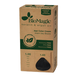 Juodi plaukų dažai (1.00) 250 g - Biomagic